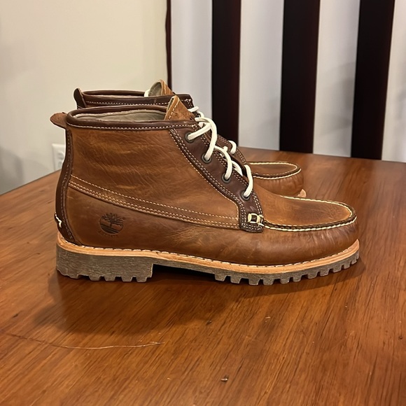 Timberland Authentic Chukka Boots new brown Men’s Size 10 - Picture 3 of 14